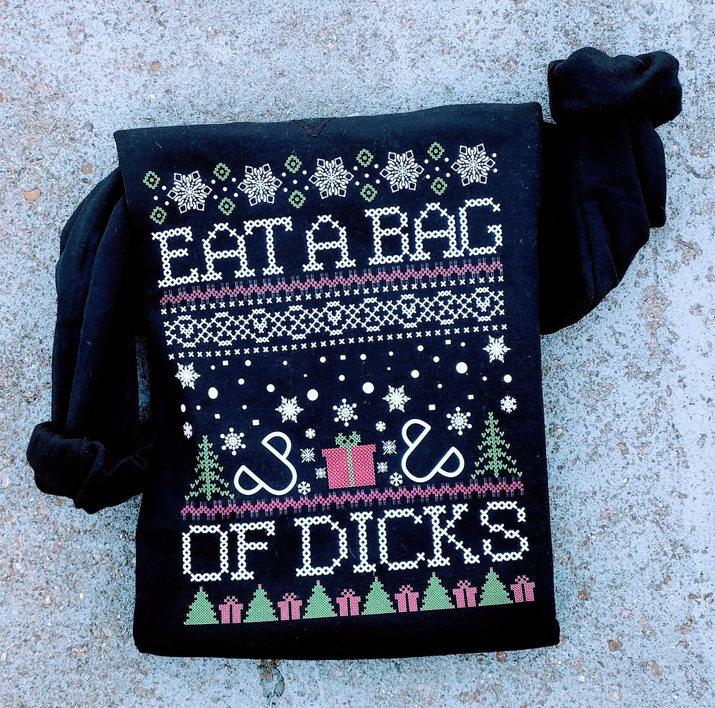 Eat a Bag of D Ugly Sweater Style