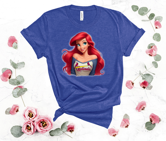 Baseball Royalty - Ariel Tee or Tank