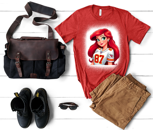 Football Royalty - Ariel Tee or Tank