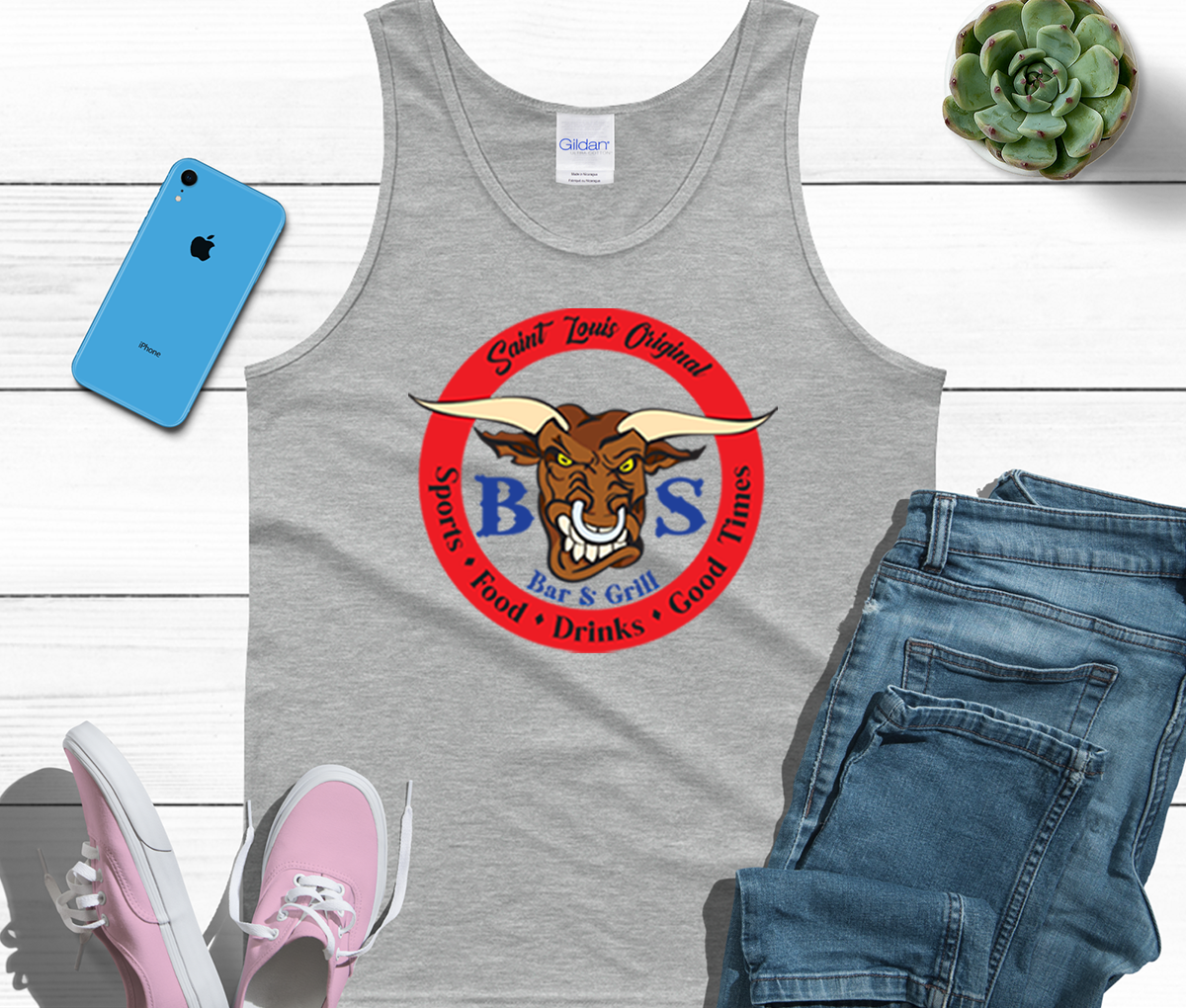 BS Bar & Grill Unisex Tank