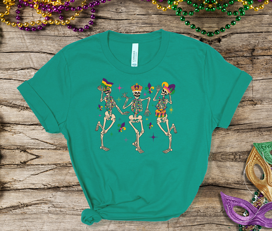 Mardi Gras Dancing Skellies