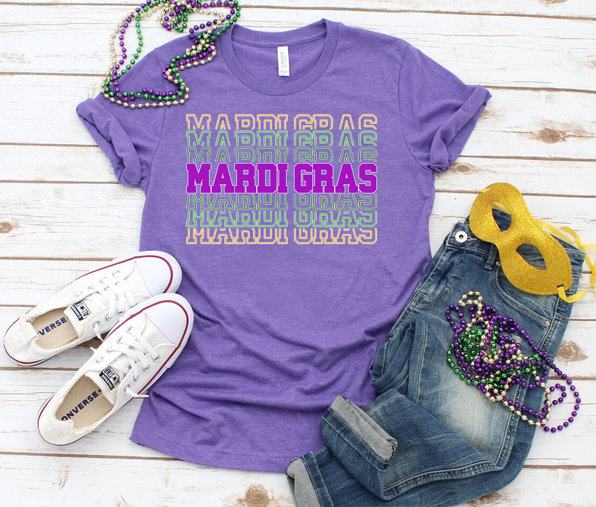 Vintage Style Mardi Gras