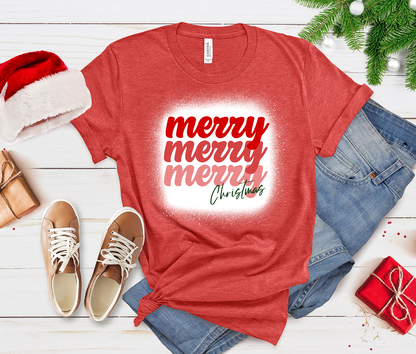 Merry Merry Merry Christmas Tee