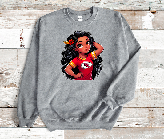 Football Royalty - Moana Sweatshirt