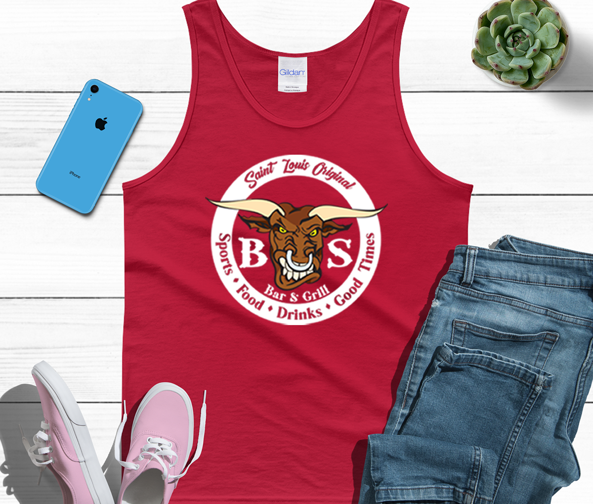 BS Bar & Grill Unisex Tank