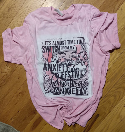 Christmas Anxiety Tee